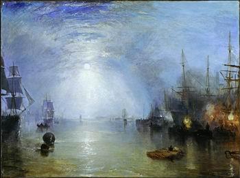Seascape, boats, ships and warships. 24, unknow artist